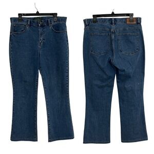 LRL Lauren Jeans Co.‎ Classic Bootcut Jeans Medium Wash Denim Classic Women's 12